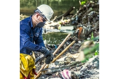 Image Safely Disposing Contaminated Soil